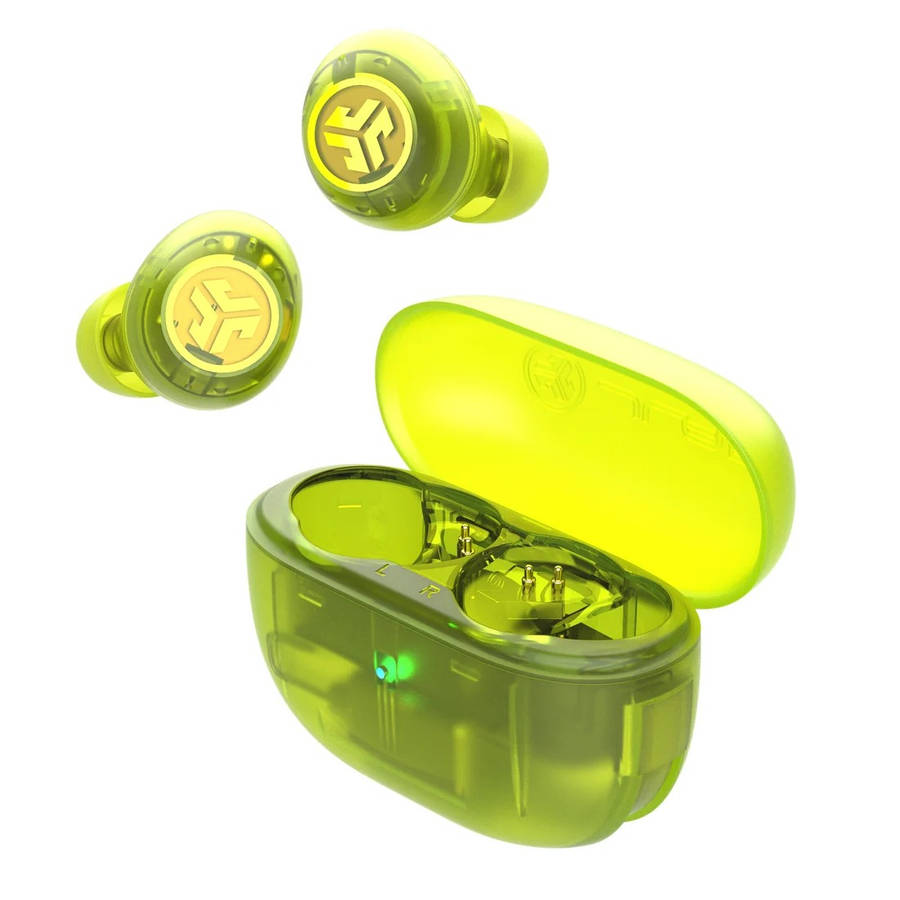 Jlab Go Pop ANC True Wireless Earbuds - Each (Transparent Neon Green)
