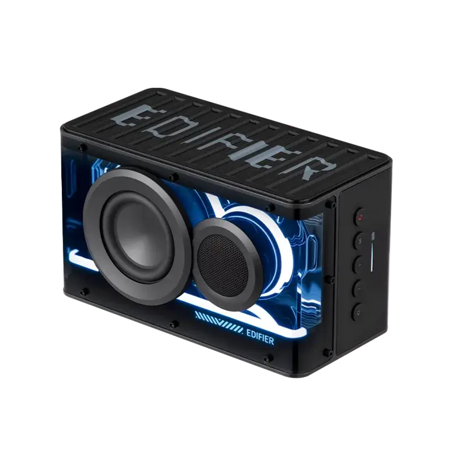 Edifier QD25 Tabletop Wired & Portable Bluetooth Speaker - Each (Black)