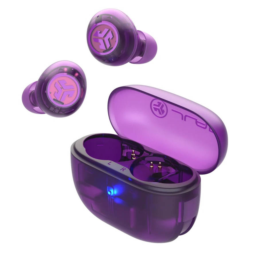 Jlab Go Pop ANC True Wireless Earbuds - Each (Transparent Purple)