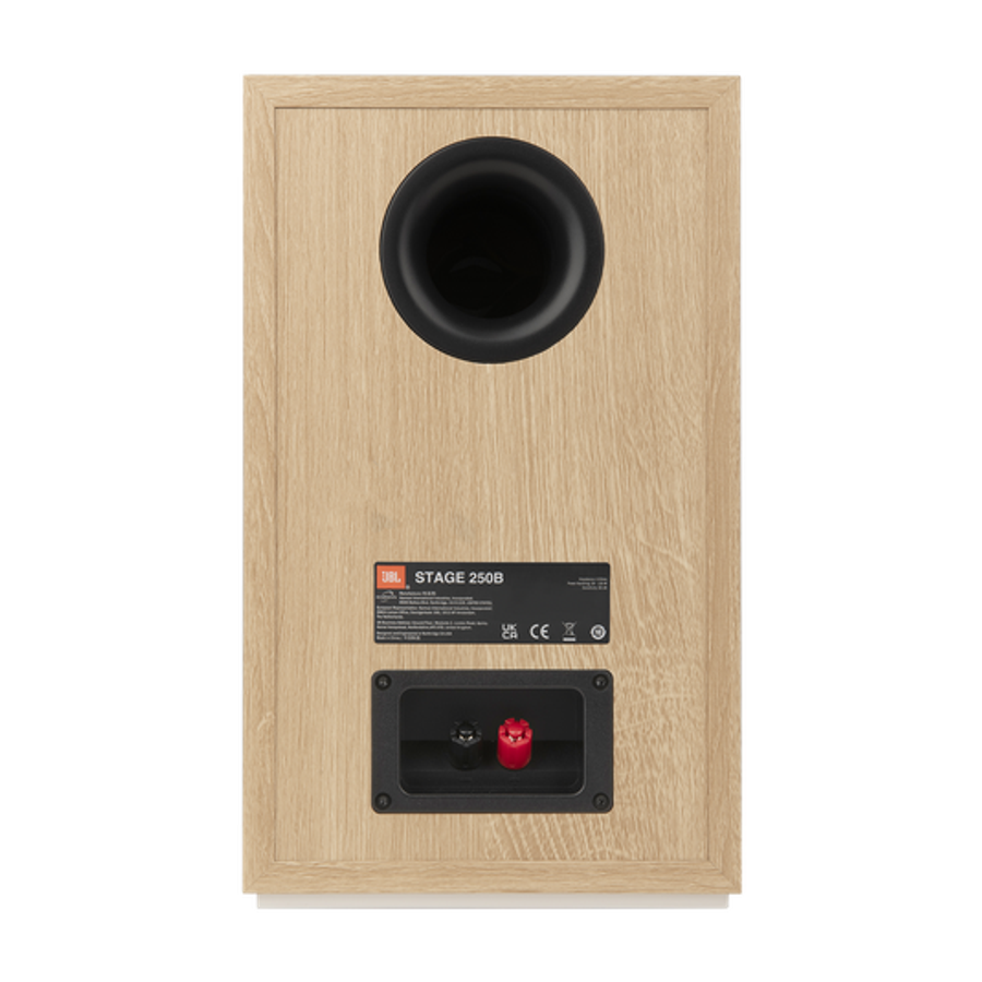 JBL Stage 250B 2-Way 5.25-Inch Bookshelf Loudspeaker - Pair - Latte