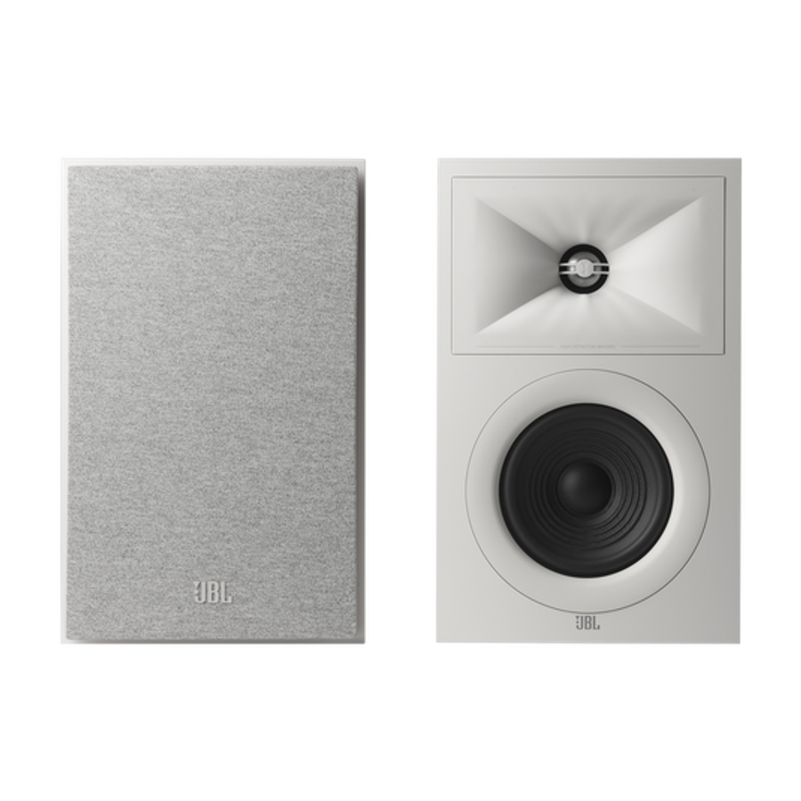 JBL Stage 250B 2-Way 5.25-Inch Bookshelf Loudspeaker - Pair - Latte