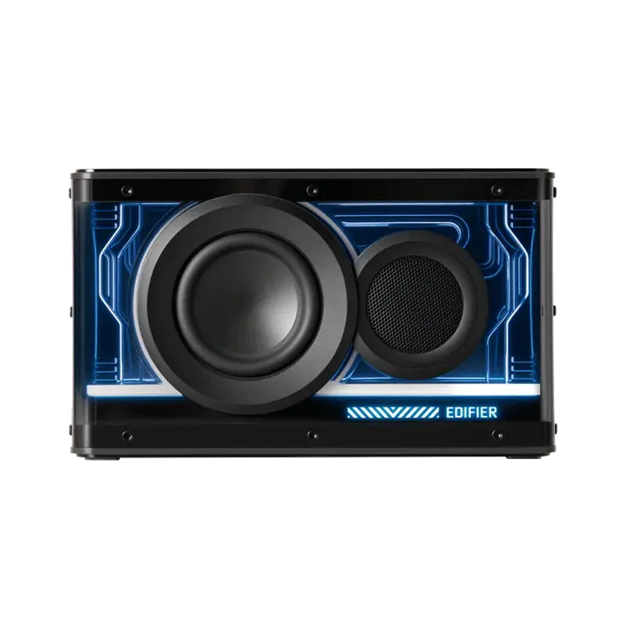 Edifier QD25 Tabletop Wired & Portable Bluetooth Speaker - Each (Black)