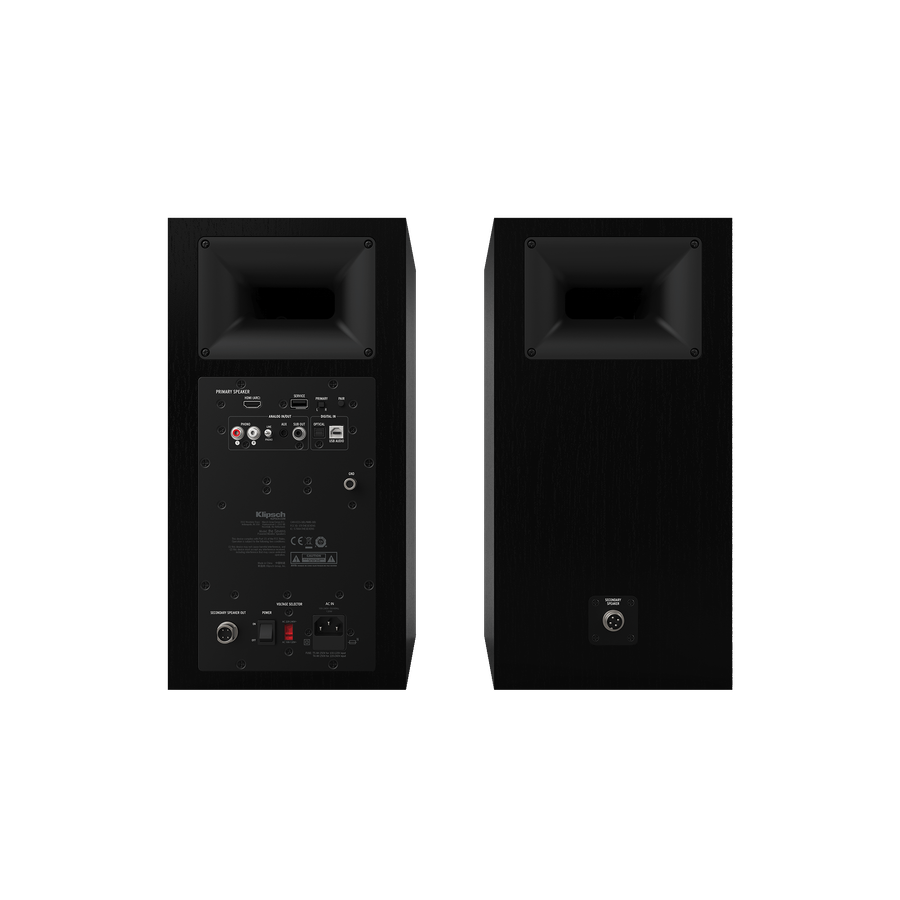 Klipsch The Sevens 6.5" Powered Speakers - pair - Black