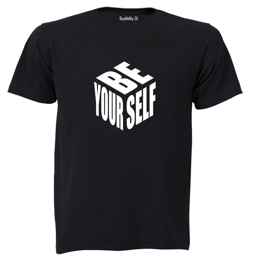 Be Yourself - Cube - Adults - T-Shirt