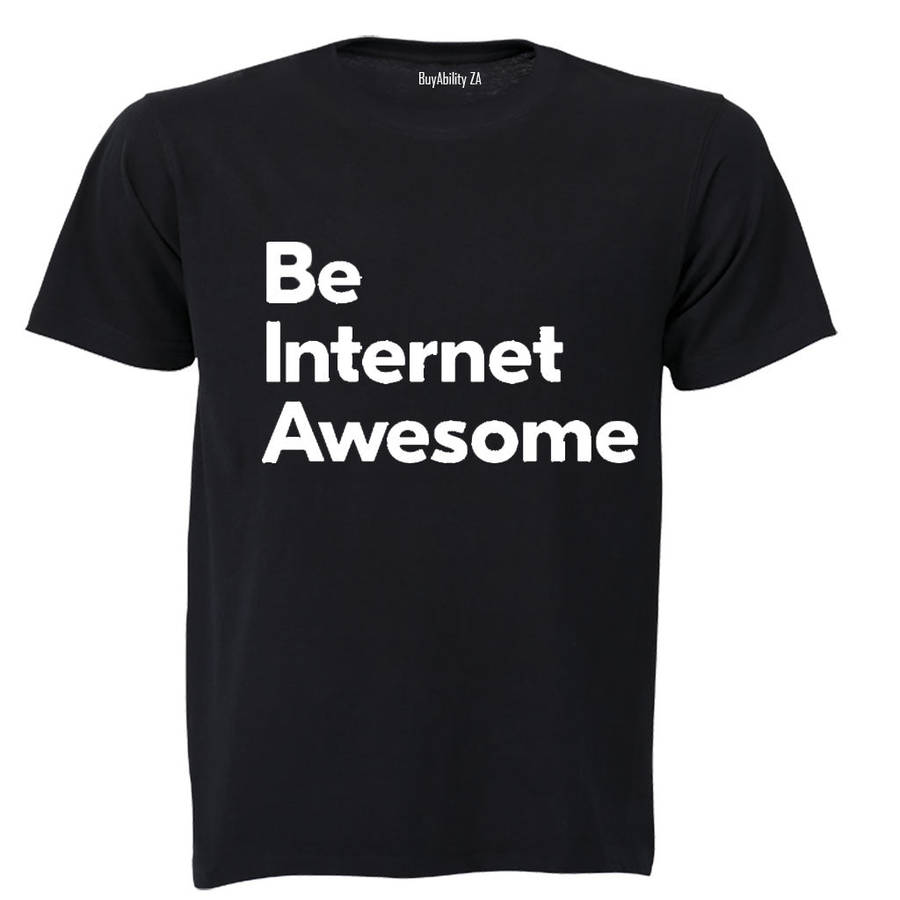 Be Internet Awesome - Adults - T-Shirt