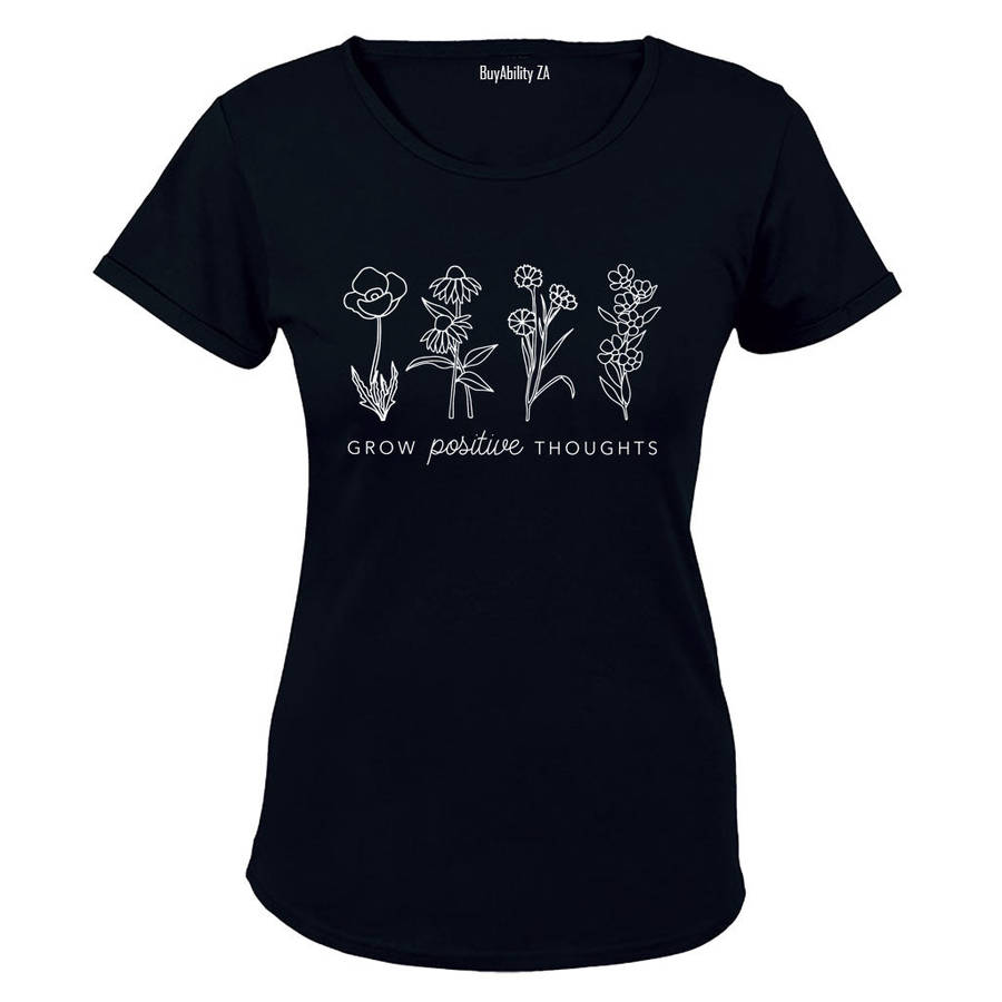 Grow Positive Thoughts - Ladies - T-Shirt