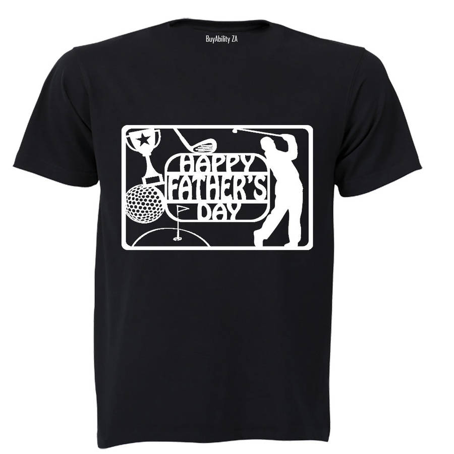 Happy Fathers Day - Golfer - Adults - T-Shirt