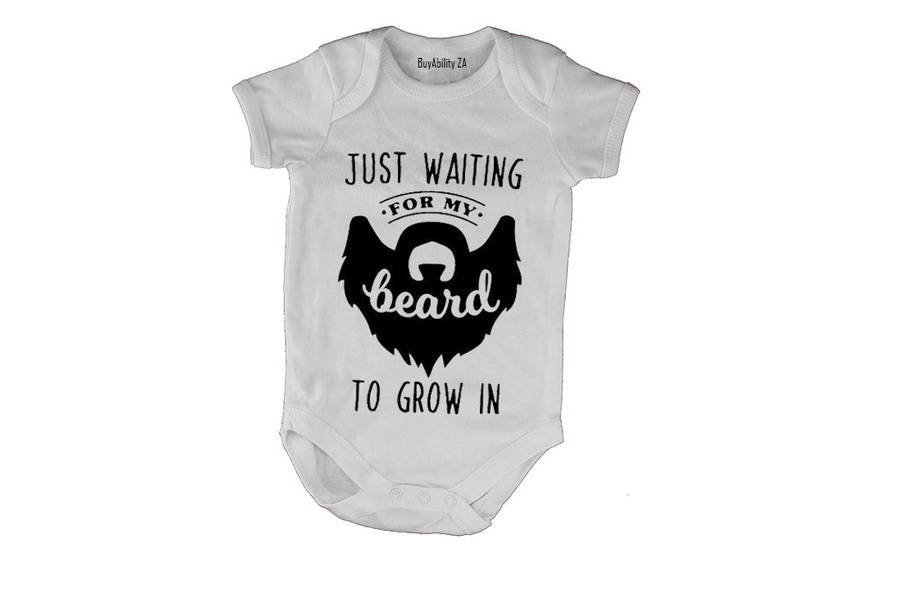 Just Waiting for my Beard - Baby Grow