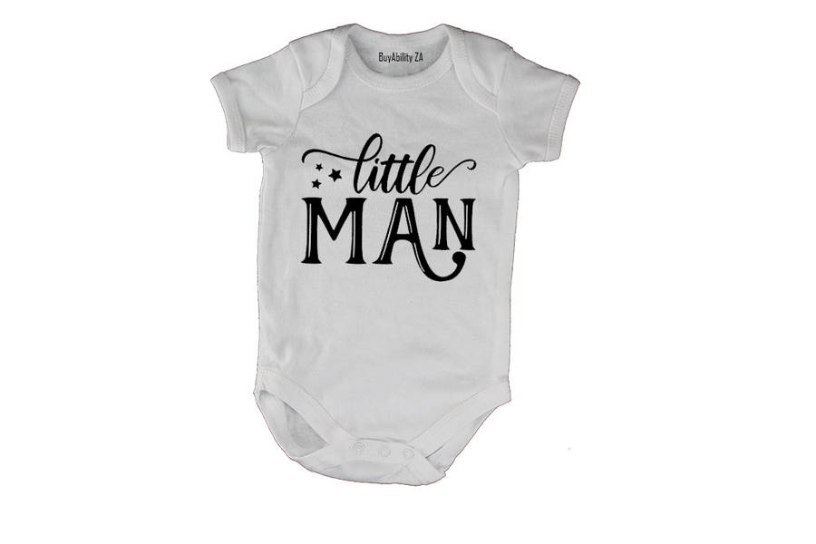 Little Man - Baby Grow