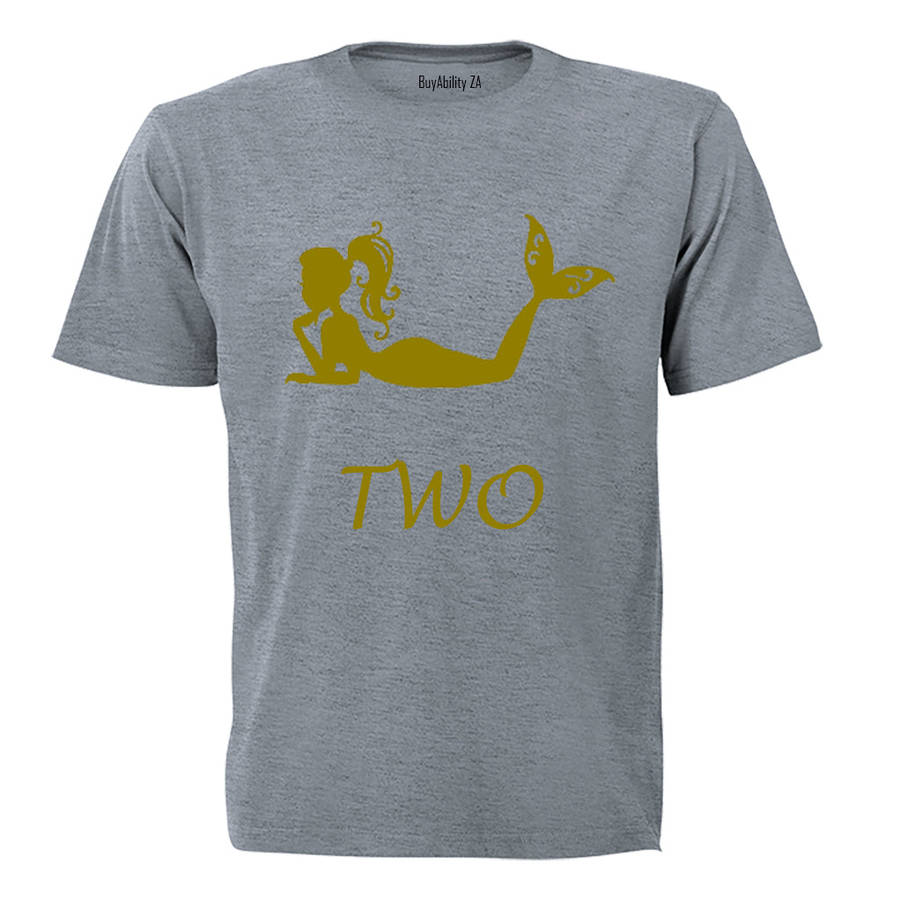 Mermaid - TWO - Kids T-Shirt