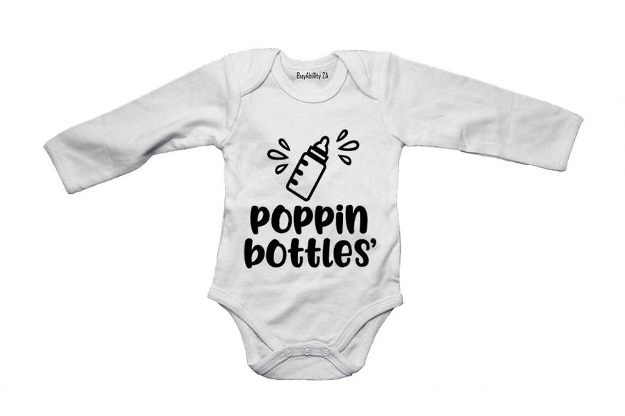 Poppin' Bottles - Baby Grow