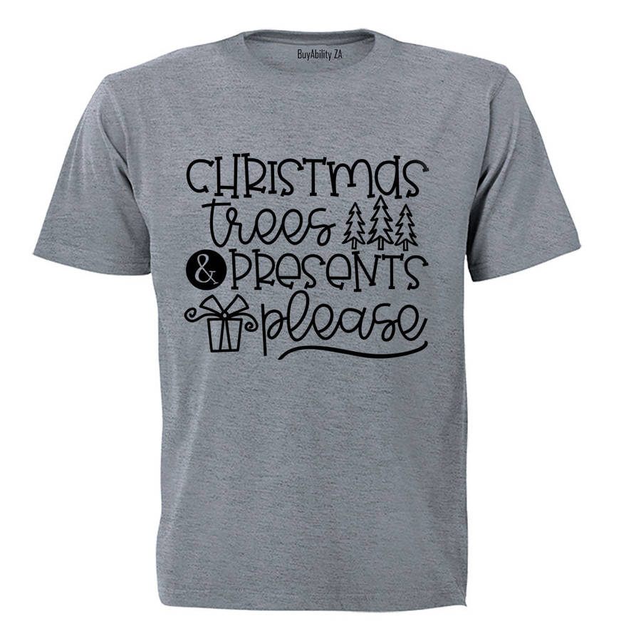 Presents Please - Christmas - Kids T-Shirt
