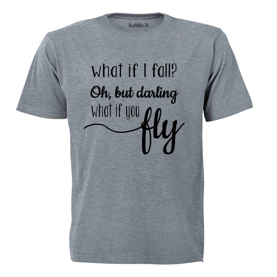 What if i Fall.. - Kids T-Shirt