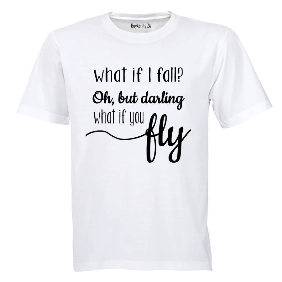 What if i Fall.. - Kids T-Shirt