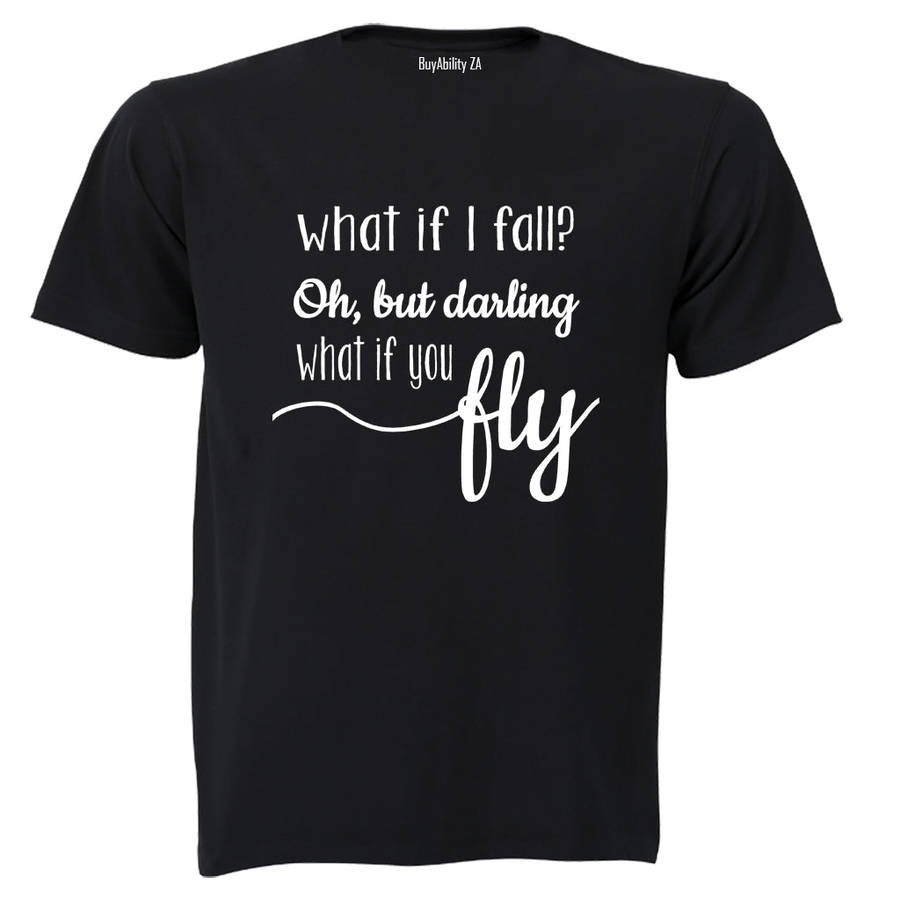 What if i Fall.. - Kids T-Shirt