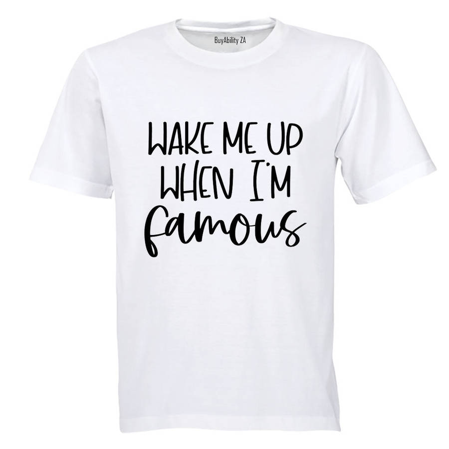 When I'm Famous - Kids T-Shirt
