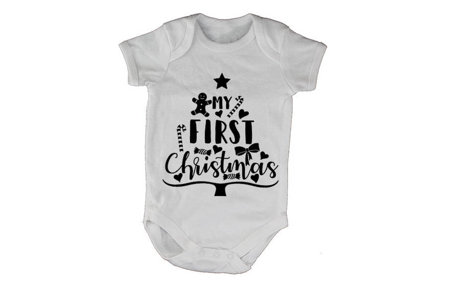 My First Christmas - Christmas Things - Baby Grow