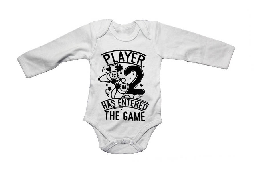 Player 2 Has Entered The Game - Baby Grow