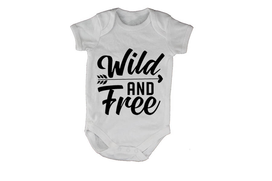 Wild and Free - Baby Grow