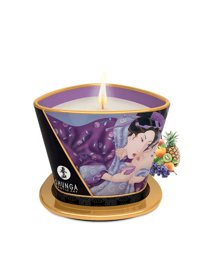 Erotic Massage Candles | Shunga - Sparkling Strawberry Wine