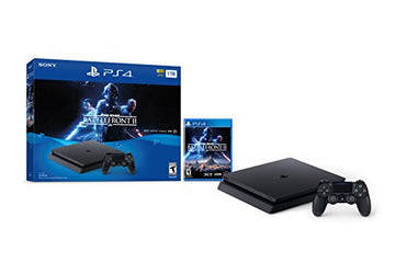 PS 4 Console - PlayStation 4 Slim 1TB Console - Star Wars Battlefront II Bundle
