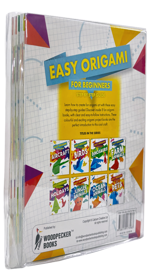 Easy Origami for Beginners 8 Book Collection