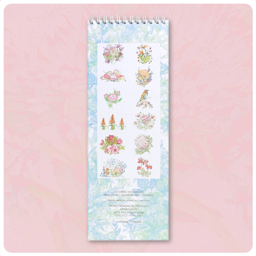 Lakeside Garden Birthday Calendar