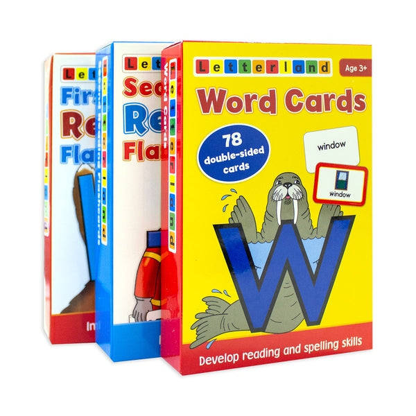 Letterland Flashcards 3 Pack Collection