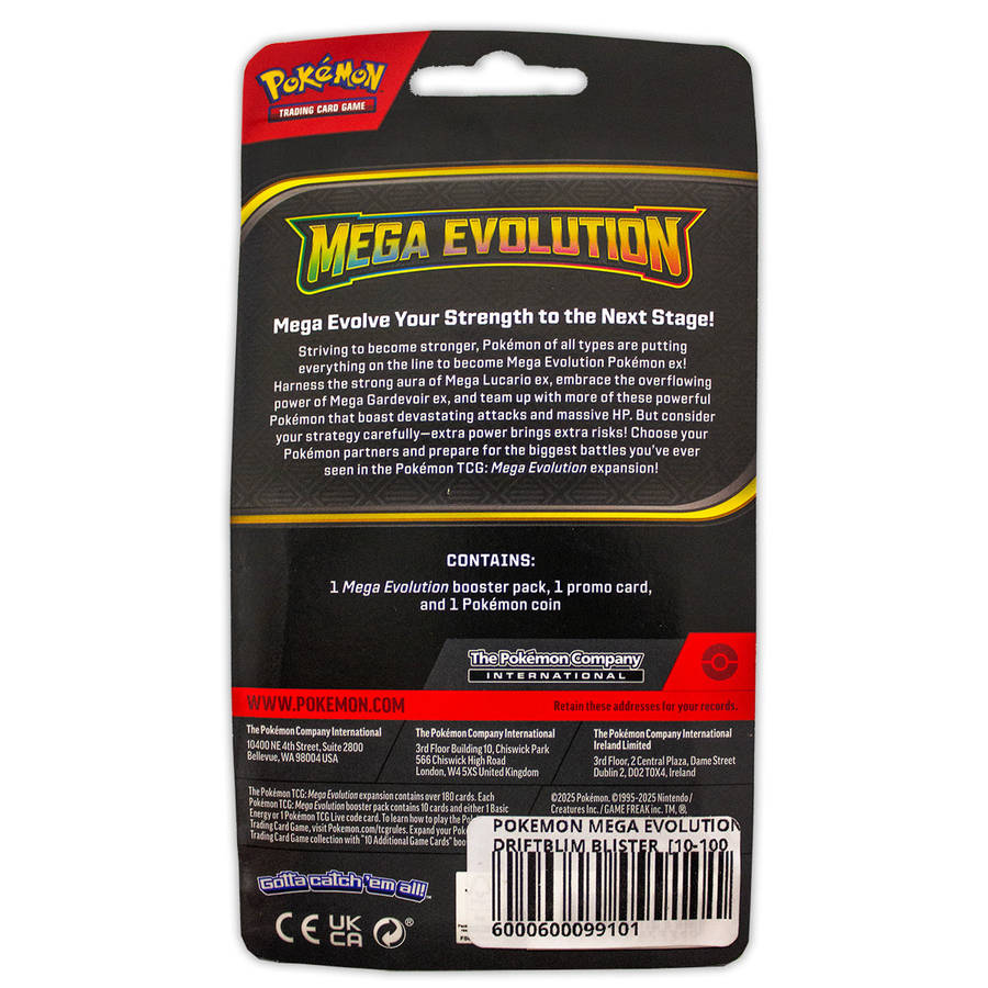 Pokémon: Driftblim Blister Pack