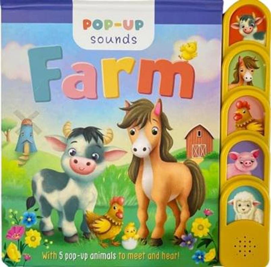 Pop Up Farm Sound Book