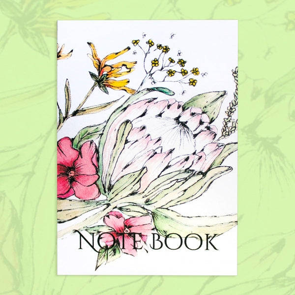 Protea Fields A7 Notebook