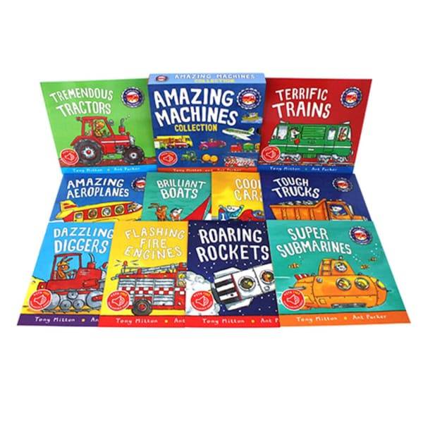 Amazing Machines Collection - 10 Book