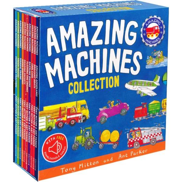 Amazing Machines Collection - 10 Book