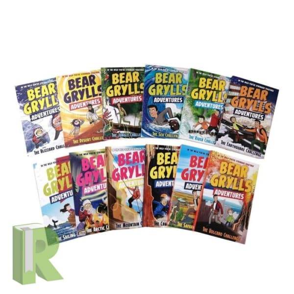 Bear Grylls Adventures Collection 12 Book Pack