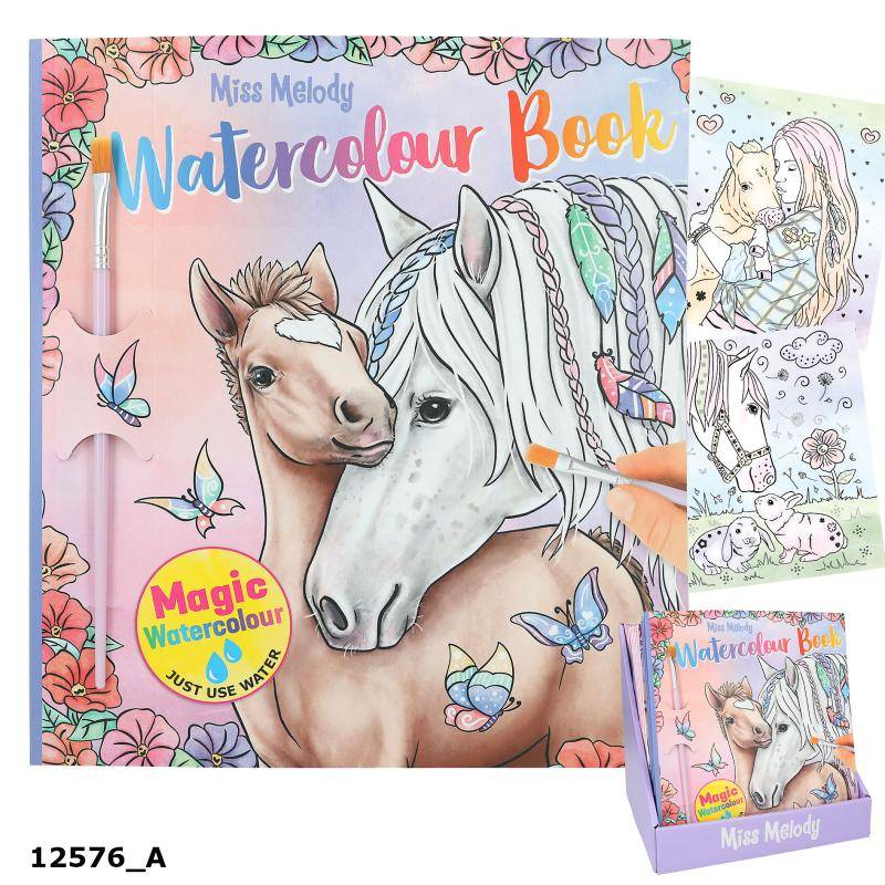 Miss Melody Watercolour Book