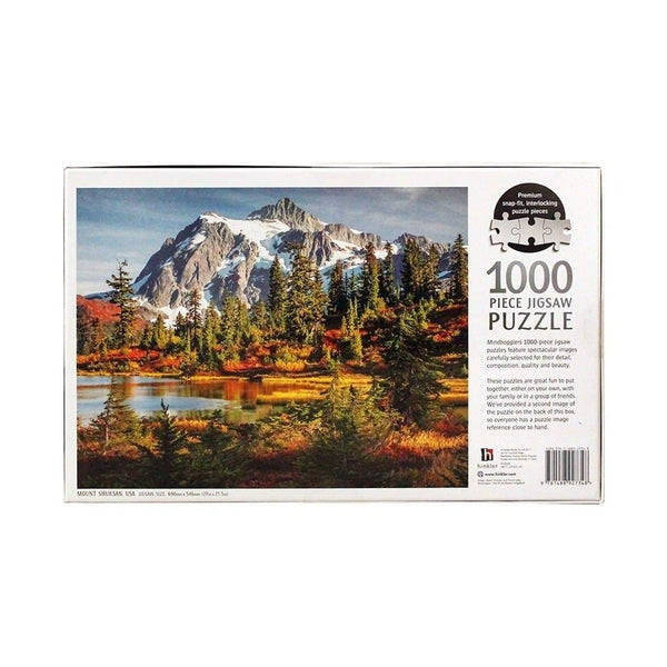 Mount Shuksan And Picture Lake, USA 1000 Piece Puzzle