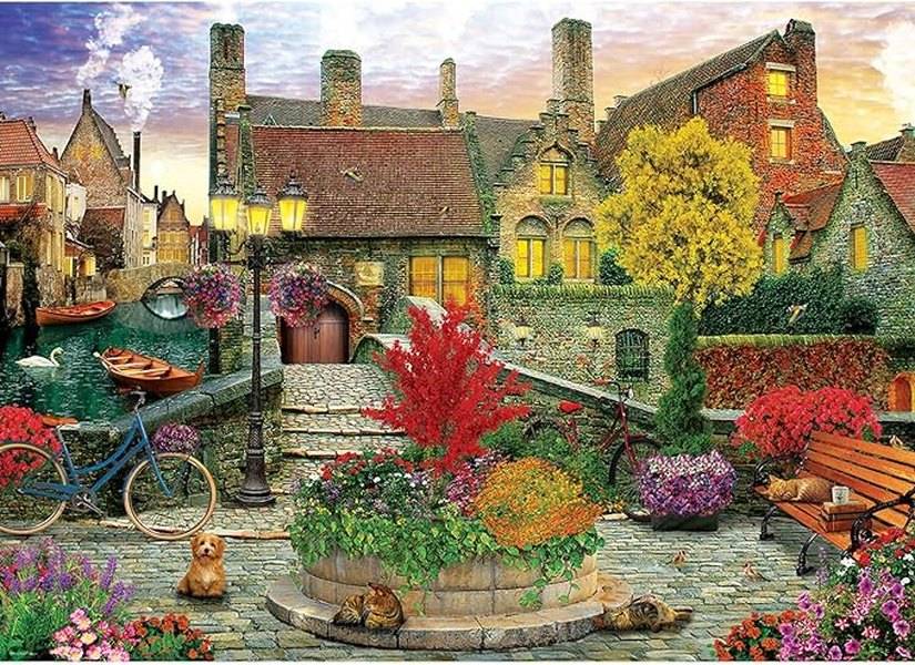 Old Town Living 1000 Piece Puzzle
