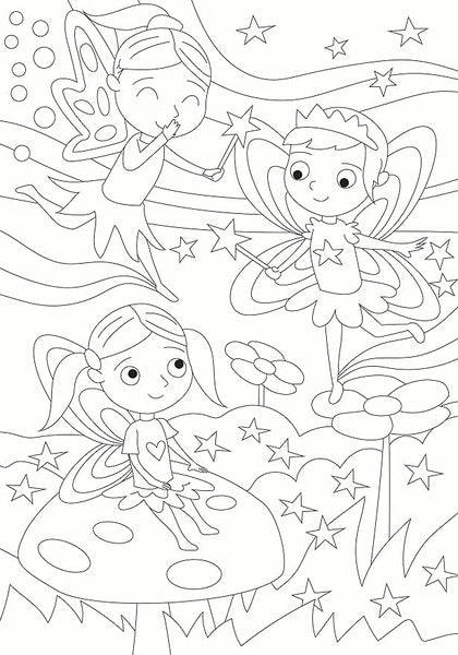 Paint by Numbers Fairy Garden