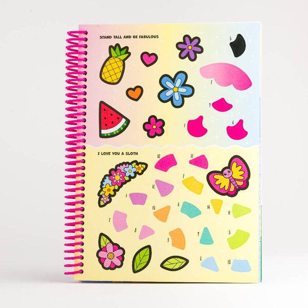 Sticker by Numbers: Cute Animals