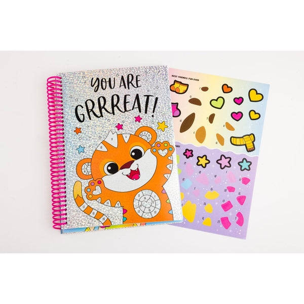 Sticker by Numbers: Cute Animals