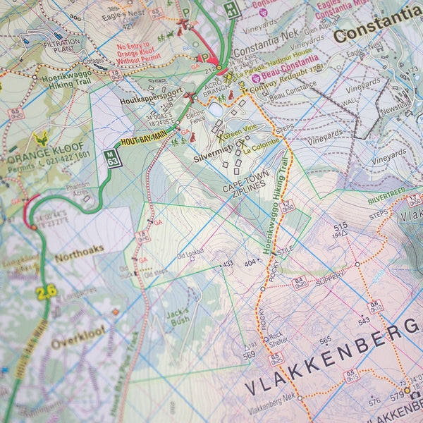 Table Mountain Map