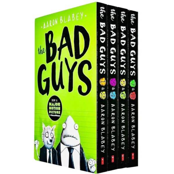 The Bad Guys 4 Book Complete Collection Pack