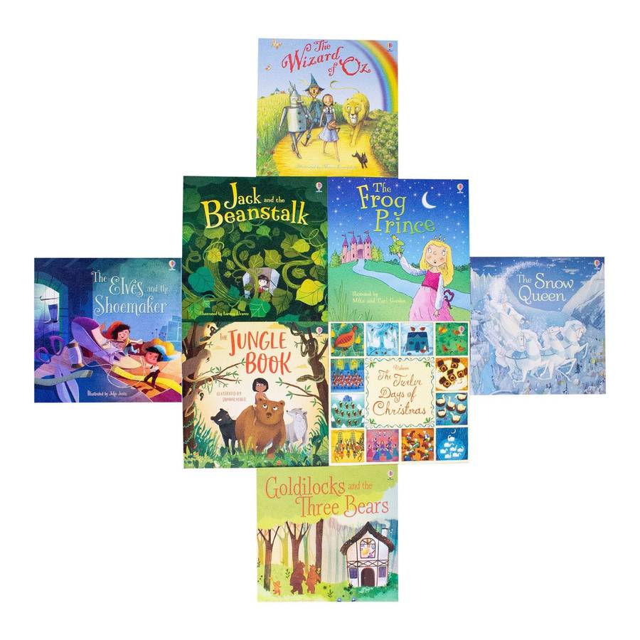 The Usborne Advent Bookshelf Box Set