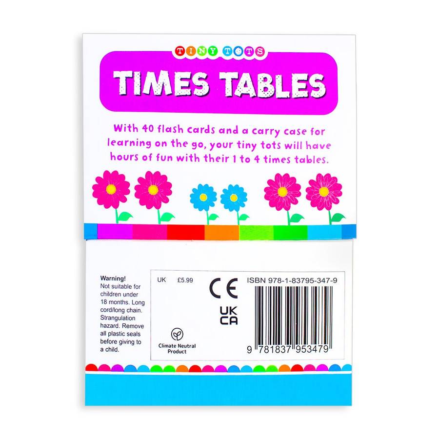 Tiny Tots Times Tables Box Set