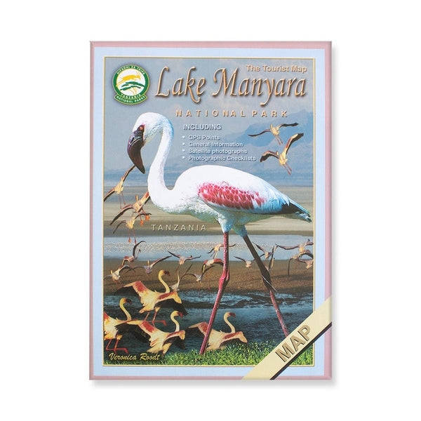 Tourist Map to Lake Manyara National Park, Tanzania