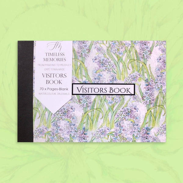 Hyacinth Visitors Book