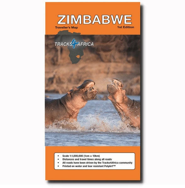 Zimbabwe Traveller's Map (1st Edition)