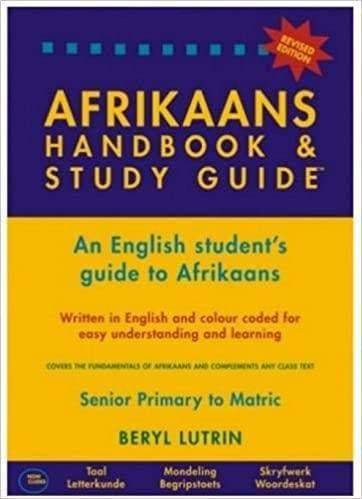 Afrikaans Handbook And Study Guide