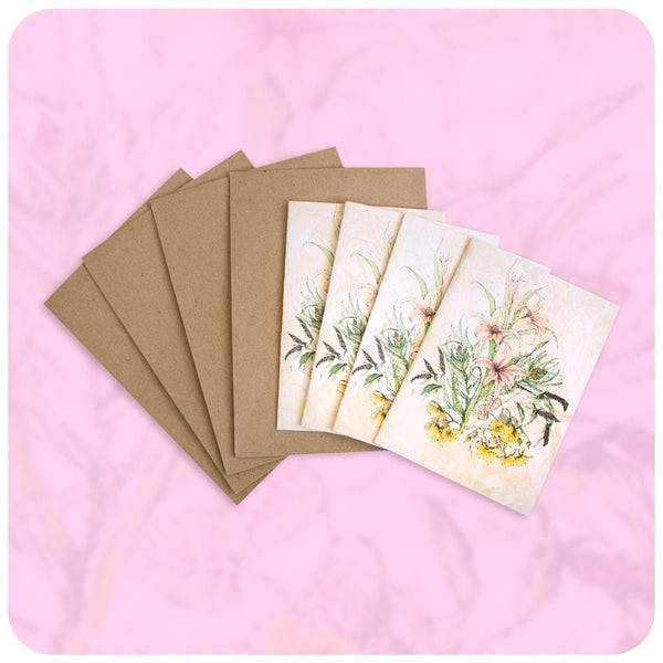 Peaches & Cream Card & Envelope Maxi Pack