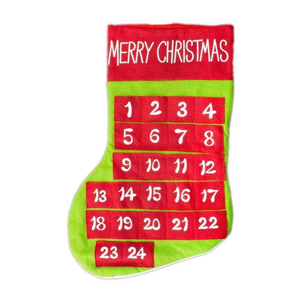 Advent Calendar Countdown To Christmas Giant  Stocking